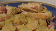 Poulet au lard