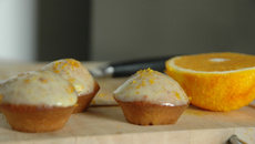 Mini-muffins au potimarron et glaçage à l'orange