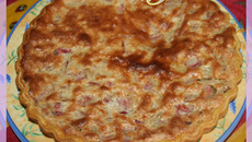 Tarte à la rhubarbe idéale pour le goûter