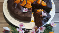 Gâteau choco-abricot de Pâques