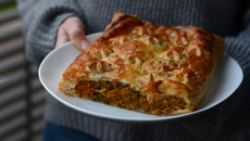 Tourte végétarienne façon welligton pie