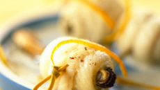 Paupiette de sandre pommes - groseilles