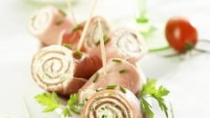 Petits roulés de jambon au Tartare