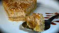 Tarte citron-sésame-miel