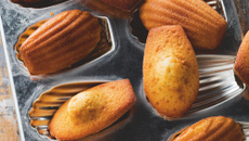 Madeleines vanille citron