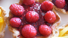 Tartelettes 100 % framboises