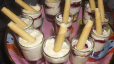 Tiramisu aux fruits rouges facile et rapide