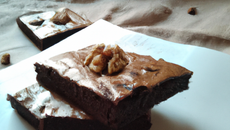 Brownies aux noix et noisettes