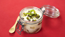 Tiramisu gourmand poire et chocolat