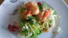 Salade de pétoncles