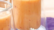 Milkshake abricot-pêche