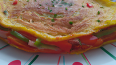 Omelette Arc en Ciel