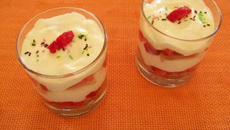 Tiramisu aux fraises et confiture