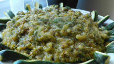Caviar de courgettes sardinières