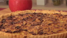 Tarte aux pommes râpées