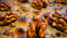 Tarte au roquefort et aux noix