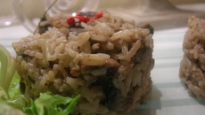 Risotto aux champignons