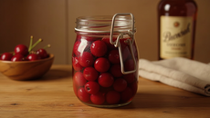 Cerises de ma grand-mère à l'eau de vie façon mon grand père