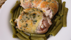 Chapon roulé à la bressane