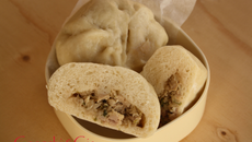 Petits pains vapeur au porc