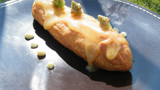 Eclair salé au brocolis