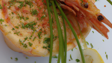 Flan de langoustines