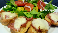 Crostinis au fromage de Brebis Pyrénées