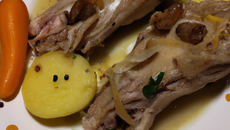 Filets de lapin à la normande