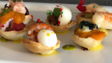 Petites bouchées terre et mer