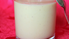 Velouté de courgettes à la ricotta