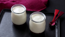 Yaourts maison à la crème de marrons