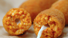 Suppli ou petites croquettes de riz