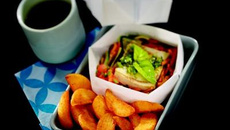 Cabillaud et petits légumes en papillote origami