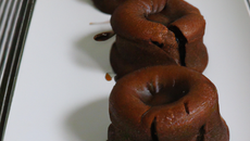 Fondant au chocolat pour 4 convives