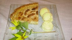 Tarte aux pommes et noix de coco