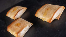 Pastillas de Rocamadour au miel et à l'huile safranée