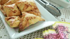 Samsa triangles aux amandes
