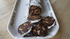 Saucisson au chocolat facile et rapide