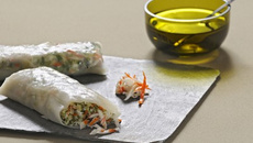 Rouleau de printemps express au surimi