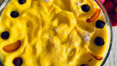 Clafoutis à la mangue