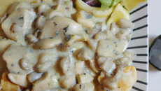 Blancs de poulet marinés