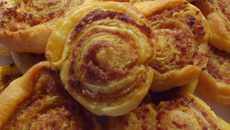 Feuilletés au chorizo maison