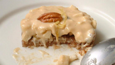 Tarte aux pommes version raw food