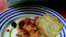 Gratin de Chérie au crabe