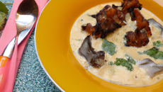 Filets de loup à la crème de morilles faciles