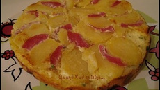 Tatin de pommes de terre au saint-nectaire