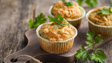 Muffins noix et gorgonzola