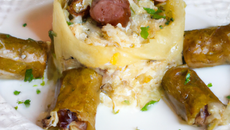 Nems au risotto forestier