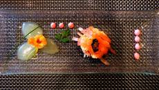 Salade de radis blanc aux pommes fruits