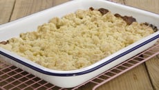 Crumble aux pommes apprécié de tous